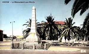 ARZEW - MONUMENT AUX MORTS